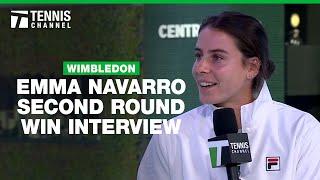 Emma Navarro Breaks Down Huge Win over Osaka  2024 Wimbledon 2nd Round