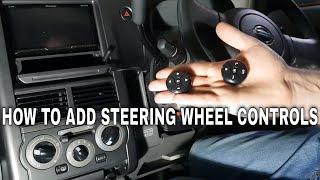 Steering wheel controls - how to add them to your older car