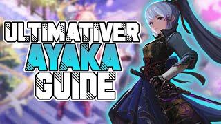 UPDATED AYAKA Guide Die Besten Builds Teams Artefakte und Waffen  Genshin Impact 2.6  deutsch