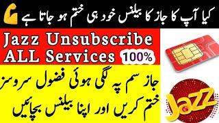 How To Unsab Jazz All Hidden Services   Remove Jazz All Services  Deactivate Jazz All Services