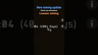 Lowsec mining like an idiot  #eveonline #eveechoes #new #game #best #youtubeshorts #viral #jokes