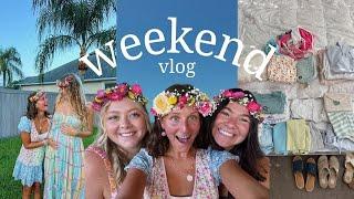spend the weekend with me garden party road trip to GA & crafting