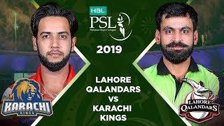 Match 5 Full Match Highlights Lahore Qalandars vs Karachi Kings  HBL PSL 4  2019