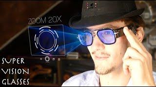 Building Super Vision HUD Smart Glasses - 20x Zoom Night Vision and More