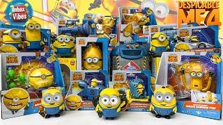 05 Minutes Satisfying with Unboxing DESPICABLE ME 4 Toy Mega Minions Toys Collection ASMR