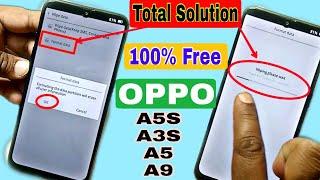 2023 Method- OPPO A3s A5s A5 A9 Hard Reset - Password Unlock Without Pc Pattern Lock Remove