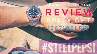 REVIEW Rolex Pepsi GMT Steel 126710BLRO Baselworld 2018 with Jubilee Bracelet