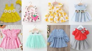 new kids dress design 2022  one year baby girl Frock design  homemade baby frock designs