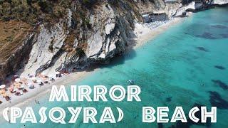 Mirror Pasqyra Beach  Shpella e Pëllumbave  Plazhi i Manastirit  Ksamil  Albania 2021