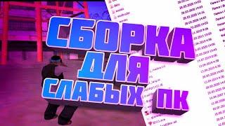 ЛУЧШАЯ СБОРКА ДЛЯ СЛАБЫХ ПК 200 МБGTA SAMPМАКСИМАЛЬНЫЙ ФПС САМП