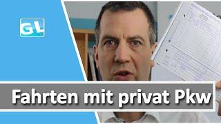 Fahrtkosten mit privatem Pkw absetzen #1