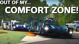 LMP2 drivers be LMP2 drivers  iRacing Dallara P217 LMP2 fixed at Monza