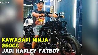 REFERENSI MODIFIKASI CUSTOM BASIC MOTOR KAWASAKI NINJA 250CC DARI JOYS CUSTOM