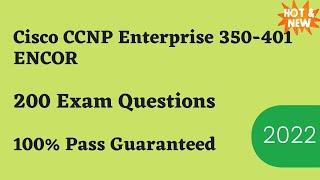Cisco CCNP Enterprise 350-401 ENCOR Exam Dumps & Questions 2023
