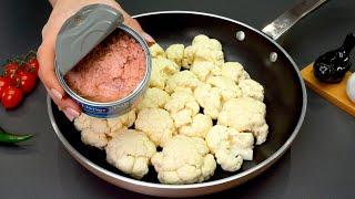 Do you have canned tuna and cauliflower at home? Quick easy and delicious