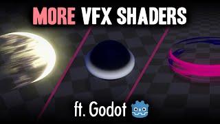MORE VFX Shader Techniques ft. Godot