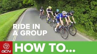 How To Ride In A Group  Ridesmart