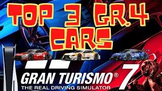 Gram Turismo 7 My TOP 3 Best Gr.4 Cars 10000s Agree