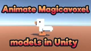 Animate Magicavoxel models in Unity