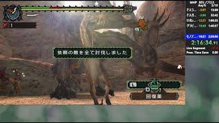 【MHP】Any％ Village RTA 21635 Sword&Shield PPSSPP