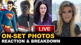 Superman Set Photos - New Suit Mr Terrific Lois Lane - BREAKDOWN