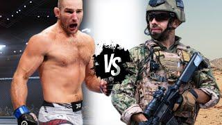 Sean Strickland Tries To Make Navy Seal QUIT  Sparring