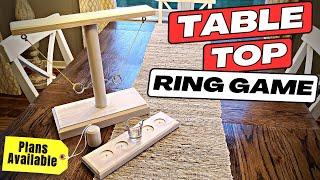 Table Top Ring Toss Game  With Shot Ladder