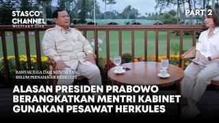 Presiden Prabowo Berangkatkan Mentri Kabinet Dengan Pesawat Herkules Alasannya ?