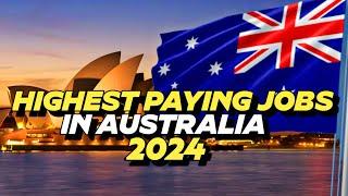  5  Highest Paying Jobs in Australia  2024  Australia Jobs in Demand  Jobs in Australia