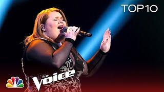The Voice 2018 Top 10 - MaKenzie Thomas Because You Loved Me