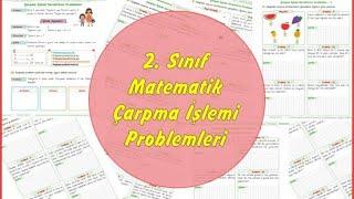2.Sınıf Matematik Çarpma İşlemi Problemleri