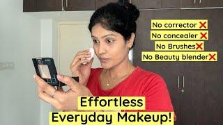 EVERYDAY MAKEUP LOOK   MAKEUP ROUTINE FOR OFFICE &COLLEGE GOERS  SIMPLE EFFORTLESS MAKEUP