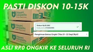 Cara Gratis Ongkir Tokopedia  Dan Cara Dapet Diskon Di Tokopedia