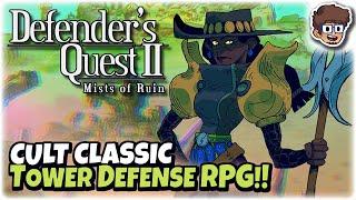 GREAT Tower Defense RPG Cult Classic Sequel  Lets Try Defenders Quest 2