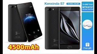 BEST Original Kenxinda S7 Fingerprint 5 0 inch 4500mAh 13+8 0MP 4G#KenxindaS7review