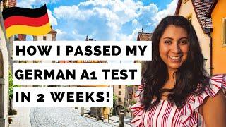 How I Passed the A1 German Exam in 2 Weeks German A1 Exam Preparation & Study Tips