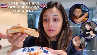 We ate only English foods for a day *sainsburys edition*