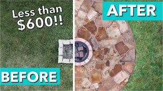 Build a DIY Flagstone Paver Patio By Yourself Step-by-step