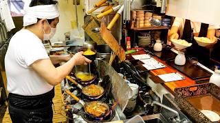特大カツ丼！爆量とり天カレー！平日なのに売り切れ続出の本格手打ちうどんそば屋の１日丨INCREDIBLE NOODLES Japanese Curry Udon Noodles