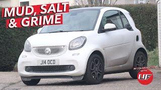 Detailing A Dirty Daily  Smart ForTwo  Winter Car Wash & Snow Foam
