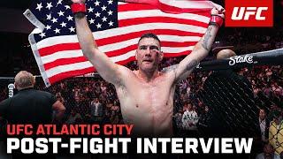 Chris Weidman Post-Fight Interview  UFC Atlantic City