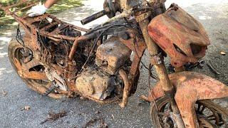 Full Restoration Old motorcycles upＫＡＷＡＳＡＫＩ Restored Two-stroke Ｒｅｂｅｌ engine USA #rebel2r Full