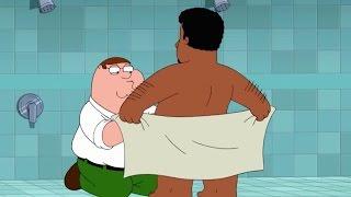 Family Guy - Peter at Gym Having Guy Pee in his Hands