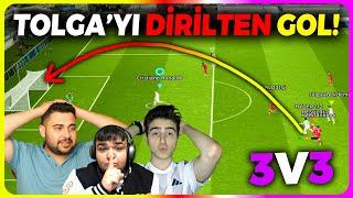 ARDA 3 KİŞİYİ ÇALIMLAYIP BOMBA GOL ATTI TOLGAYI DİRİLTTİ 3 YOUTUBER VS 3 TAKİPÇİ eFootball 2024