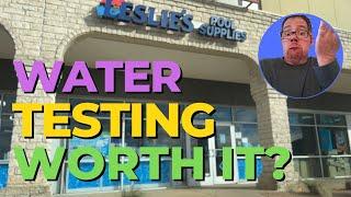 Leslies Pool Supply - Worth Testing Your Hot Tub Water There?