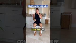 3 Seated Core Exercises. #seniorfitness #chairworkouts #exerciseforbeginners #beginnerfitness