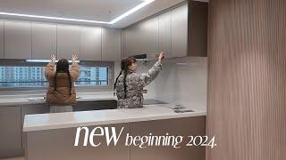 New beginning 2024 moving in Korea our new year’s goals  Q2HAN