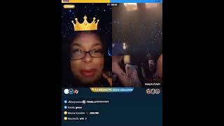 #MOETGODDESS MEET UP TO SMOKE WITH PAPI he say she stankkkk #bigolive