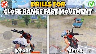 Drills To make Your Movements Faster In Close Combat  How To Improve Close Combat PubgBgmi