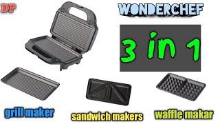 Prato 3 in 1 Sandwich Maker 900 Watt  best Sandwich Maker